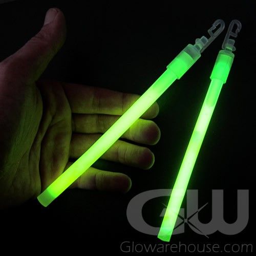 24 Hour 6 Long Lasting Glow Sticks 