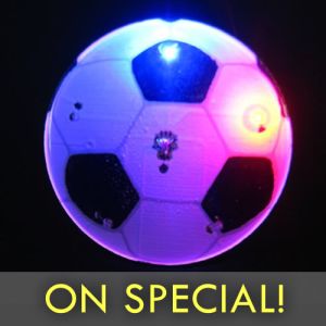 Soccer Ball Flashing Pin Body Lights