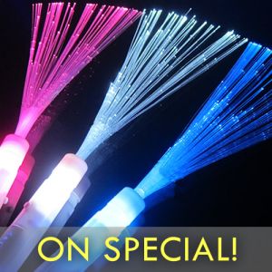 Fiber Optic Wands On Special