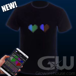 GW NEW Animated LED Smart Shirt