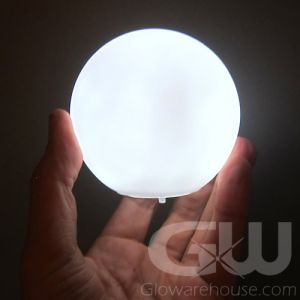 Glowing Orb White Light Lamp