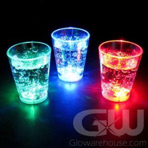 Flashing LED Shot Glasses