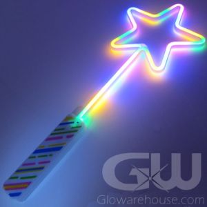 Glowing LED Star Wand GW1