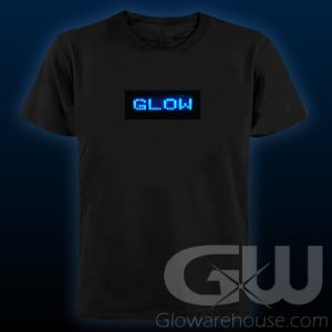 Light Up Shirt with LED Message Display