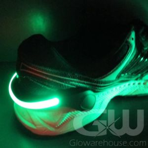Glowing Light Up Shoe Clips
