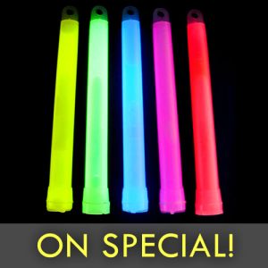 6 Inch Glow Sticks on Special