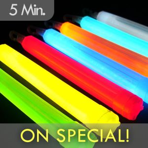 6 Inch Glow Sticks on Special