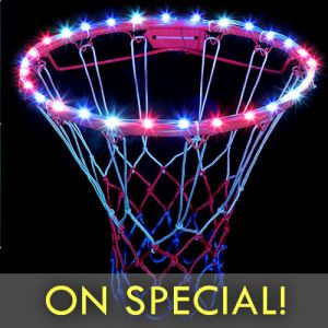 Glowing Basketball Hoop Light on Special