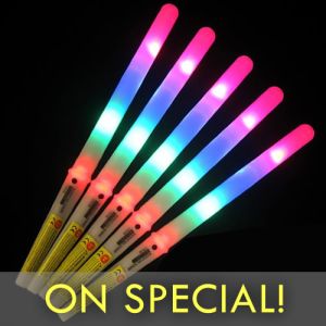 Cotton Candy Light Sticks on Special