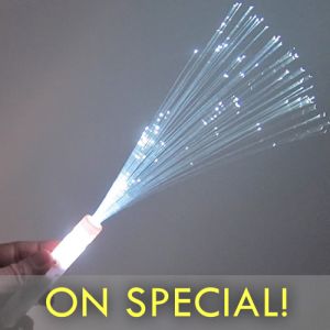 Fiber Optic Wands White for Wedding
