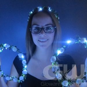 Light Up Floral Headband