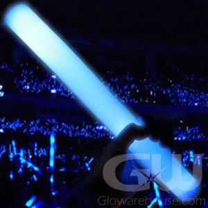 Foam Covered Glowing Light Stick Wands