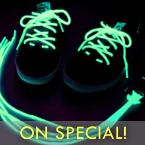 Glowing Shoelaces on special