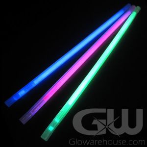 Glowing Drink Straws