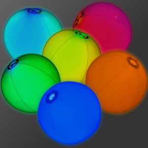 Glowing Beach Balls