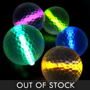 OUT STOCK Glow in the Dark Golf Balls with Glow Insert