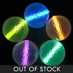 OUT STOCK Glow in the Dark Golf Balls with Glow Insert