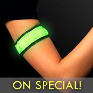 Light Up LED Glowing Arm Bands on Special