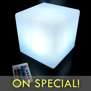 Light Up LED Cube Lamp Mood Light on SPECIAL