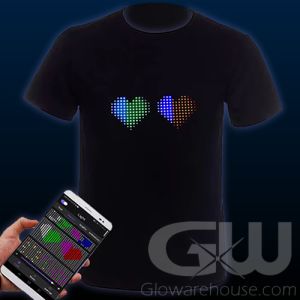 GW1 Smart LED Message Shirt
