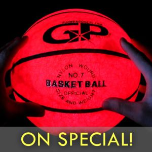 Light Up LED Glowing Basketball on Special