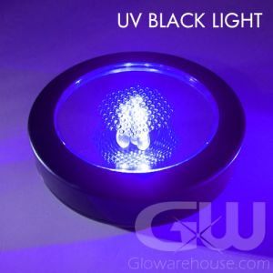 LED Black Light Glowing Drink Coasters