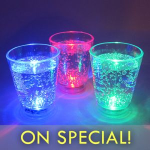 Light Up LED  Glowing Shot Glasses