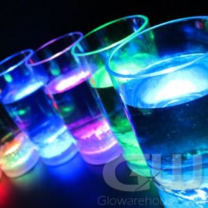 Multi-Color LED Glow Drinking Glasses