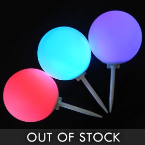 OUT OF STOCK - Spike Marker LED Balls with Ground Stake