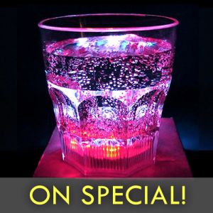 Light Up Whiskey Rock Glasses on SPECIAL SALE