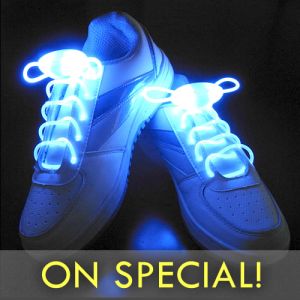 Light Up LED Glowing Shoelaces on special