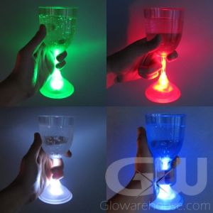 Lighted Glow Wine Glasses