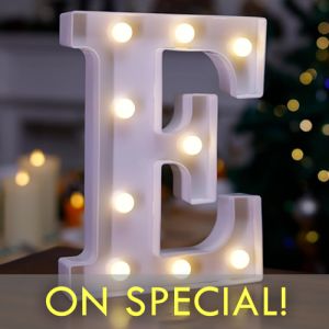 Light Up Letter Lamp
