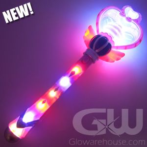 GW NEW Double Heart Fairy Wand