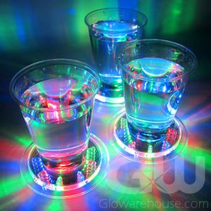 Light LED Drinking Coasters