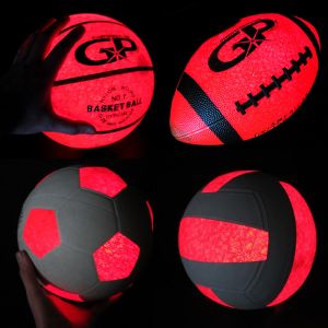 Light Up Glowing Sports Balls