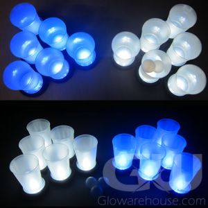 Glowing Beer Pong Set