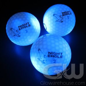 Glowing LED Golf Balls Blue