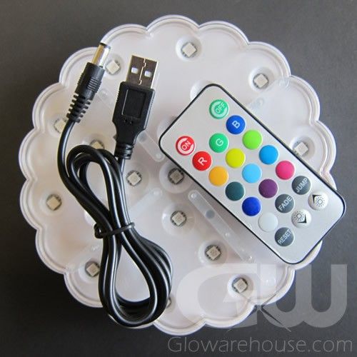 Led light base with remote sale