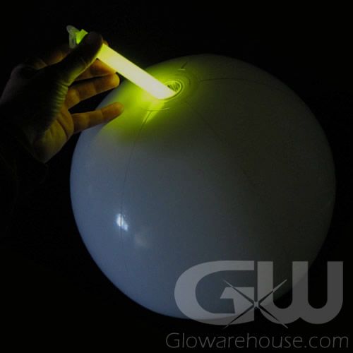 Glow in the Dark Beach Balls Glowarehouse