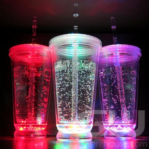 Light Up Cups LED Light Up Shot Glasses for Party Flash Drinking Glasses Party LED Tumblers Glowing Party Shot Glass for Christmas Birthda＿並行輸入品 LED Cups for Festivals - Luminosos Fluorescentes