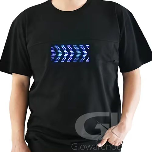 Animated Light Up LED Shirt with Smartphone Control