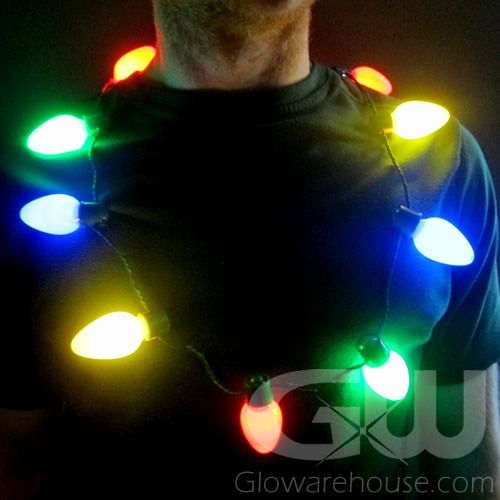 Xmas bulb necklace new arrivals