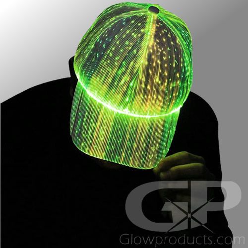 Light Up Glow Hat with Multi Color Lights Glowarehouse