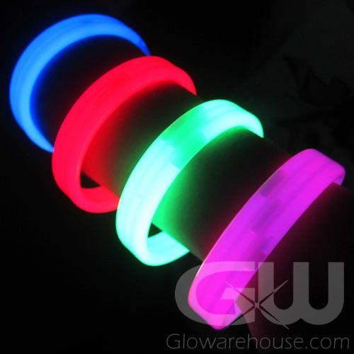 Glow in the dark silicone bracelets online
