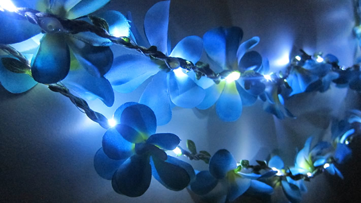 Light Up Flower Leis