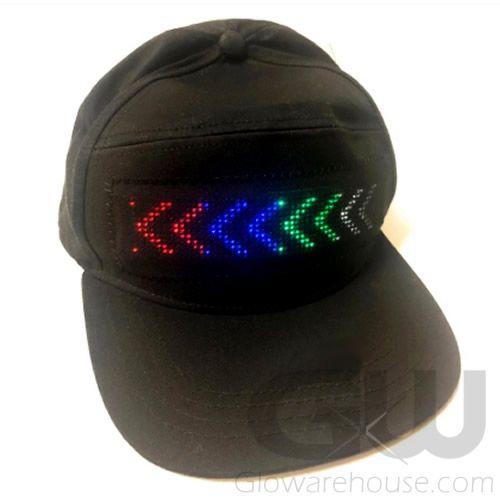 Glow Products Animated Light Up LED Hat with Smartphone Control 