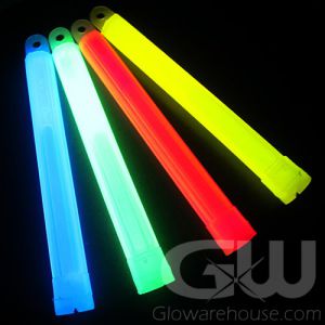 Bright 6" Glow Sticks