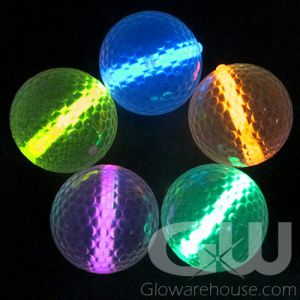 Glowing Golf Balls Assorted Color Mix