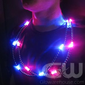 Glowing Beaded Necklaces